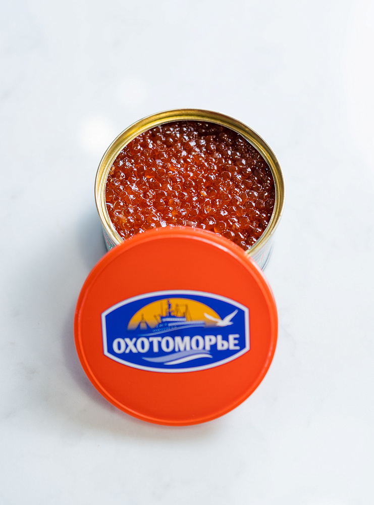 Икра кеты 130 гр. Охотоморье
