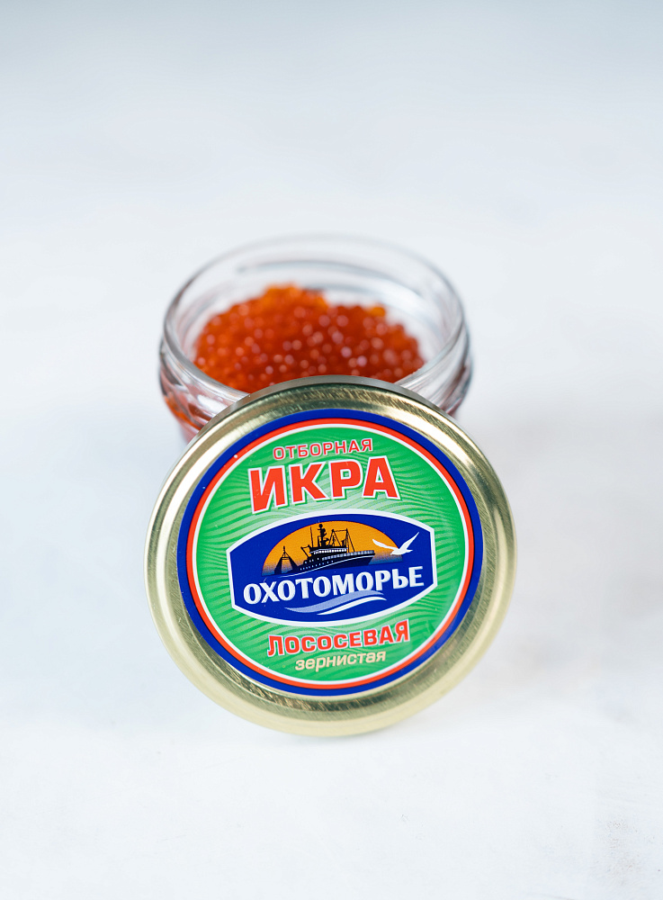 Икра нерки 90 гр Охотоморье