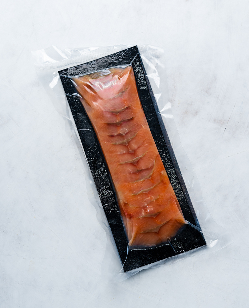 Горбуша кусочки без кожи слабосоленая