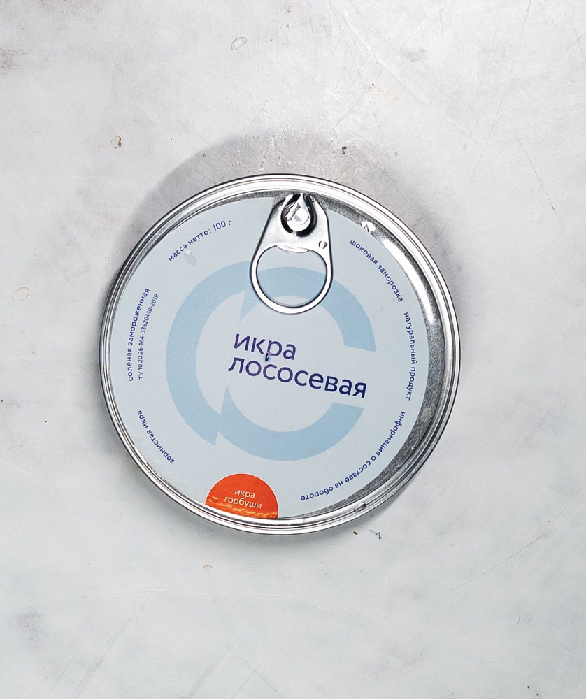 Икра горбуши без консервантов 100 гр