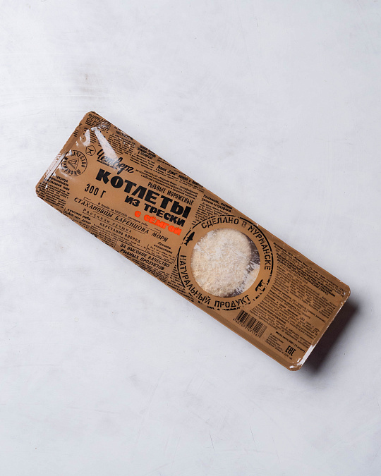 Котлеты рыбные из трески с сёмгой