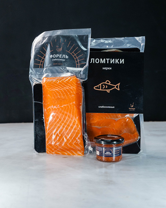 Набор  "Красное золото"