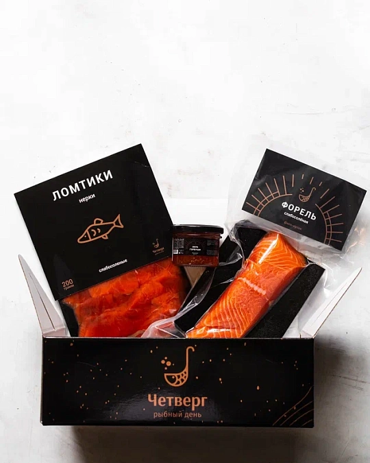 Набор  "Красное золото"