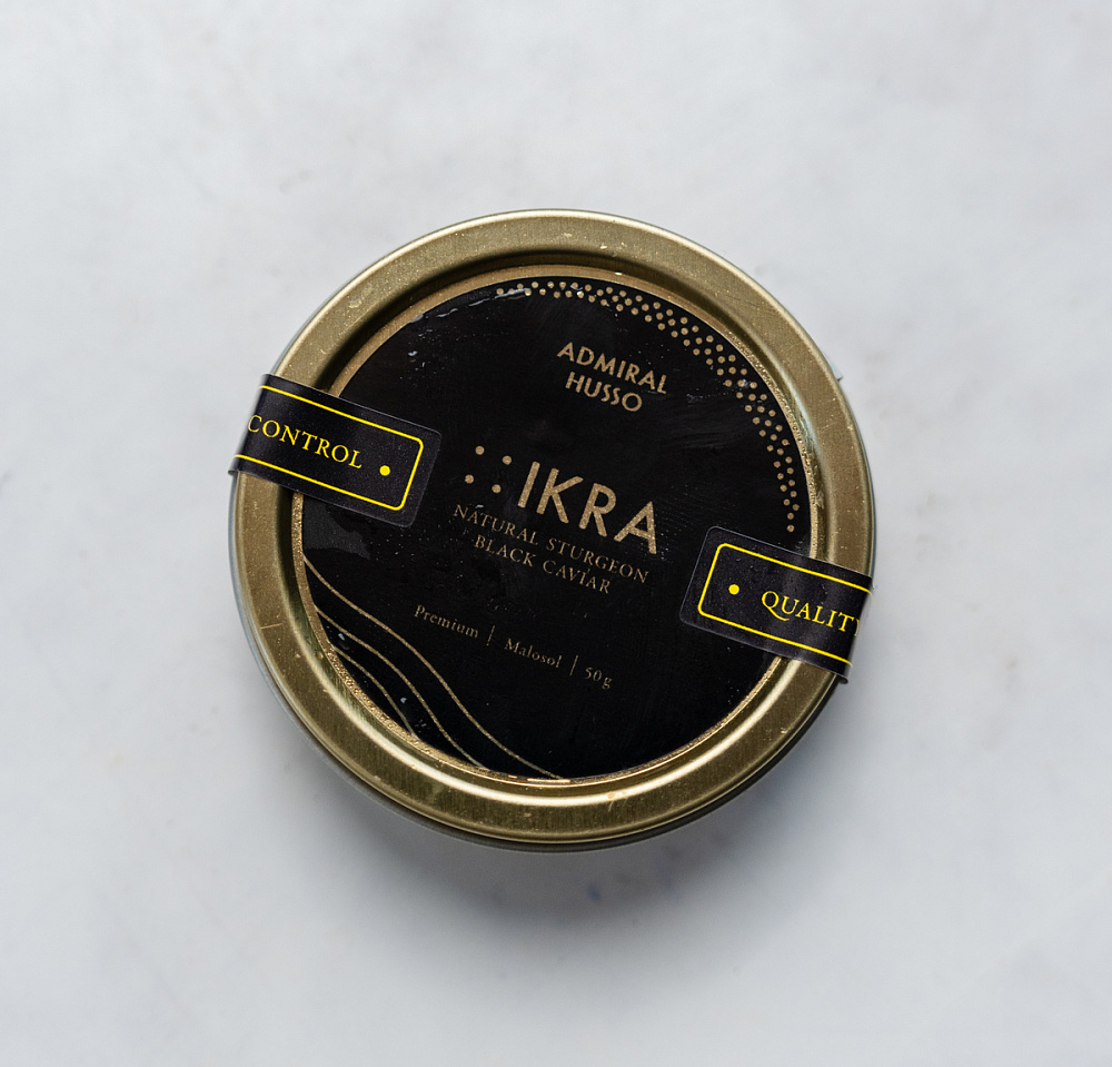 Икра осетровая Admiral Husso 125 гр