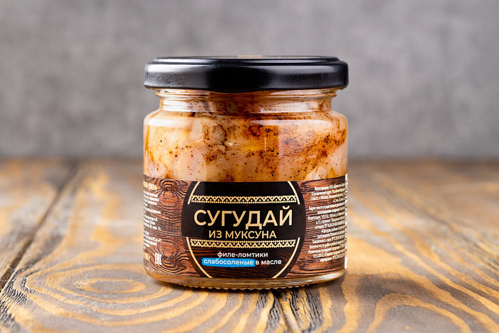 Сугудай из филе муксуна в масле 