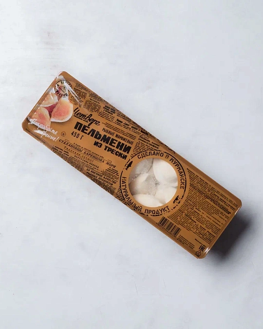 Пельмени рыбные из трески