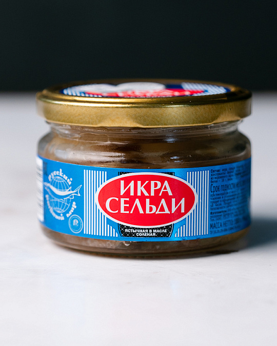 Икра сельди ястычная в масле