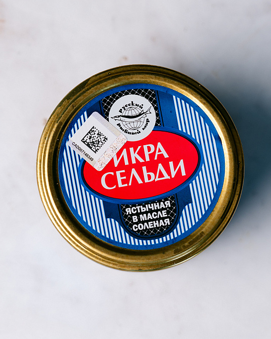 Икра сельди ястычная в масле