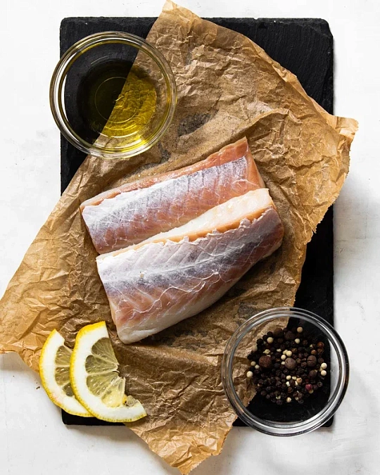 Филе трески без кожи (спинка) охлаждённое